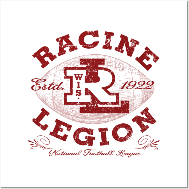 Racine Legion Football Wall Art by MindsparkCreative